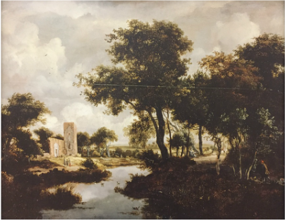 Landscape with Ruins of Egmond Castle 